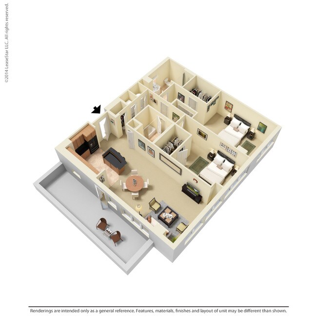 Floorplan - 2001 Clarendon Blvd
