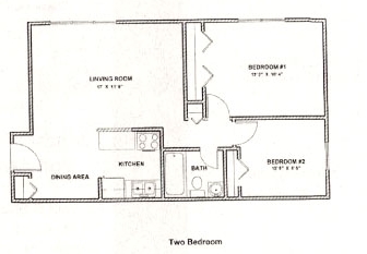 2BR/1BA - Bosworth Gardens