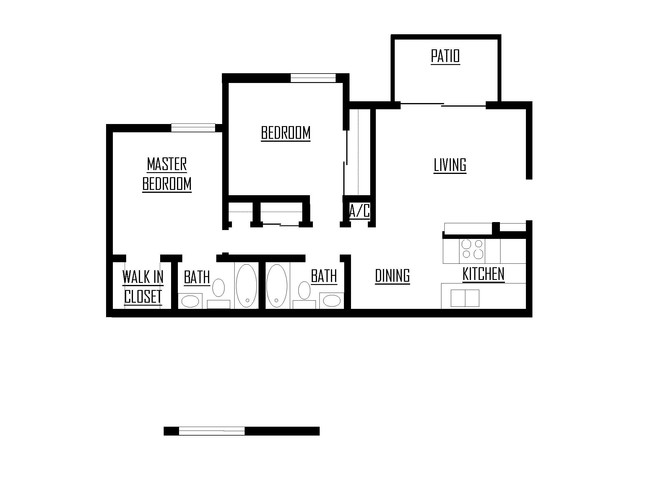 Floorplan - Peaks at Live Oak