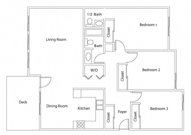 Floorplan - Fairmount Park Apartments