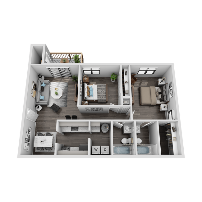 Floorplan - Lakes at 408