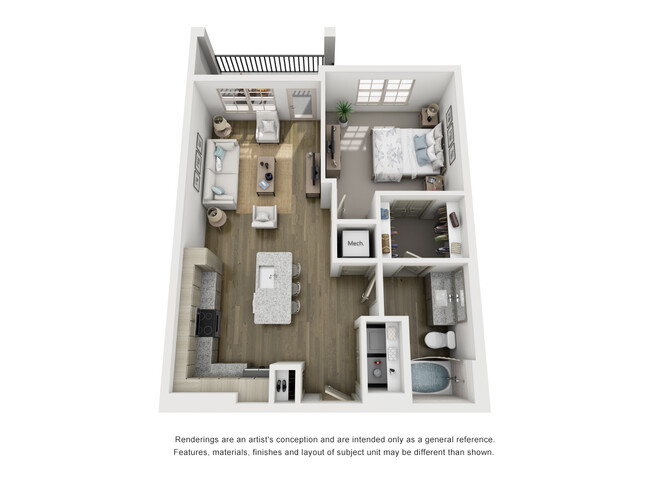 Floorplan - Lantower Grande Flats