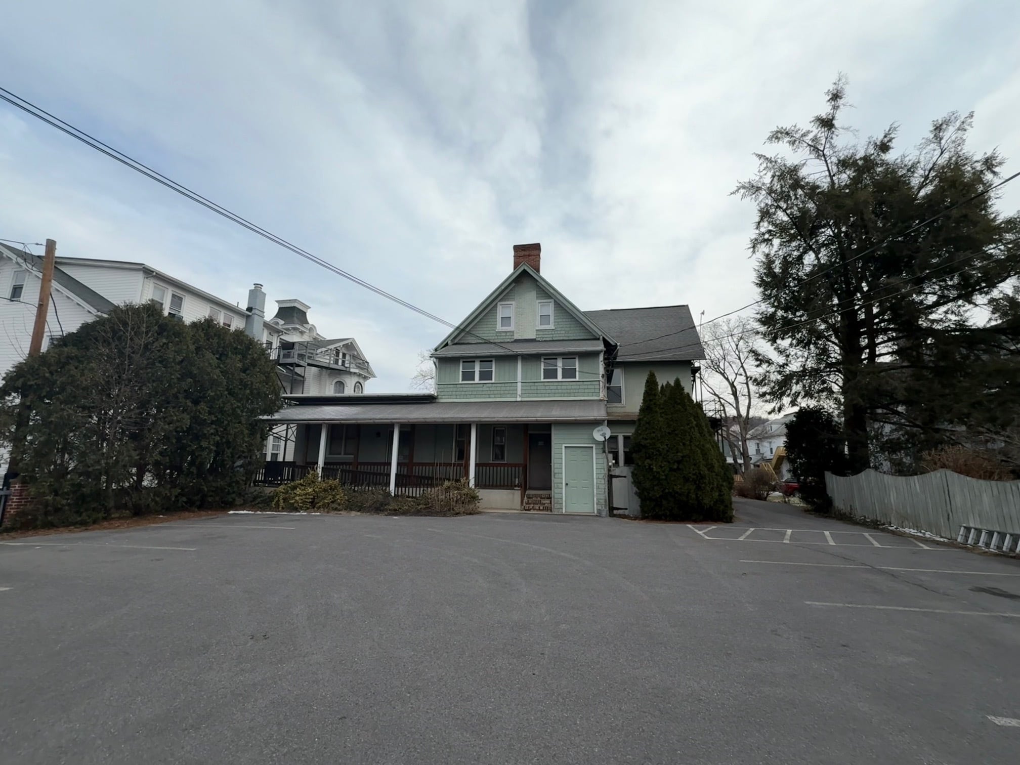 Rear parking lot - 112 W Main St