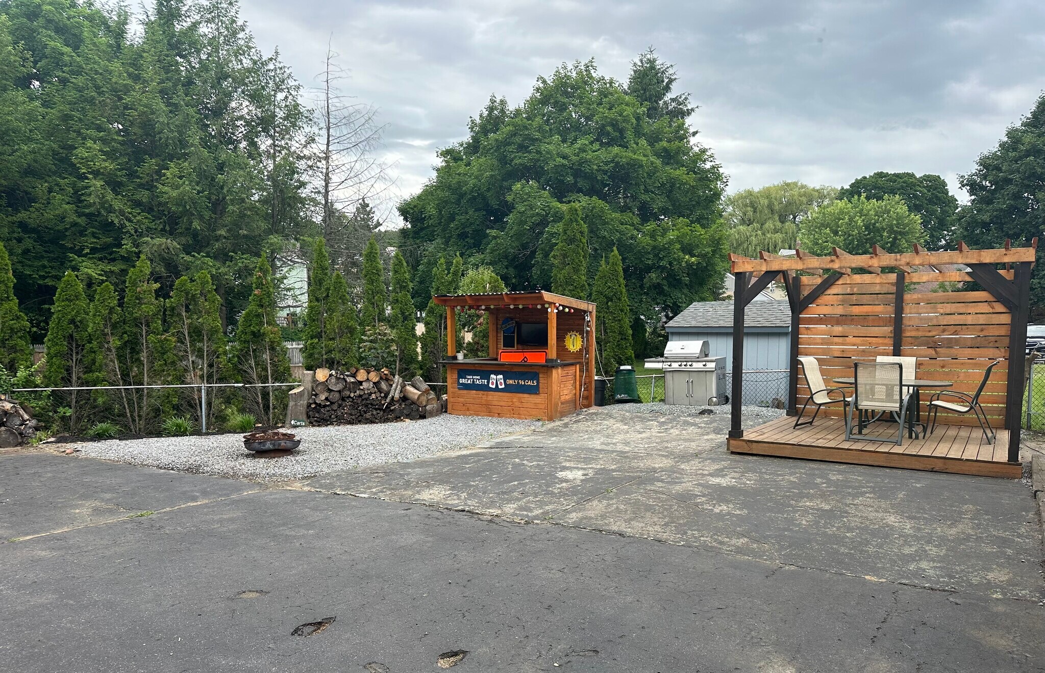 backyard (fully fenced in with gate) - 34 Hayes Ave