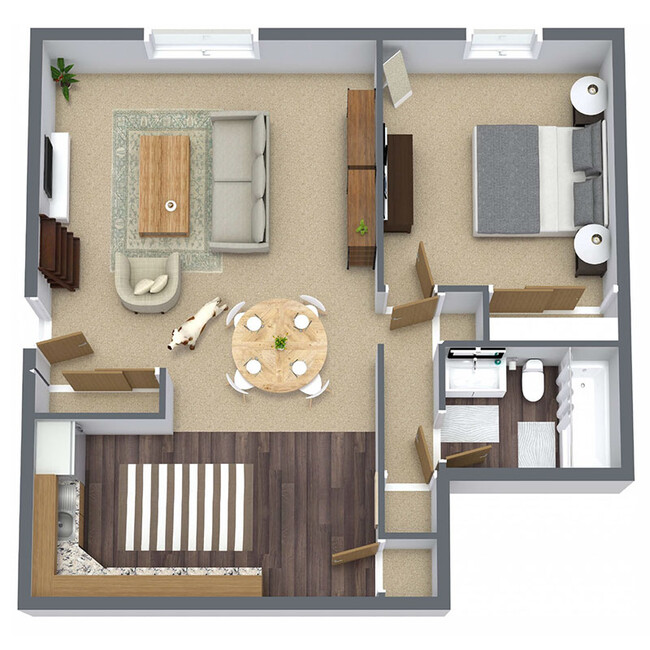 Ranchero Floor plan - Fairlane at Aksarben