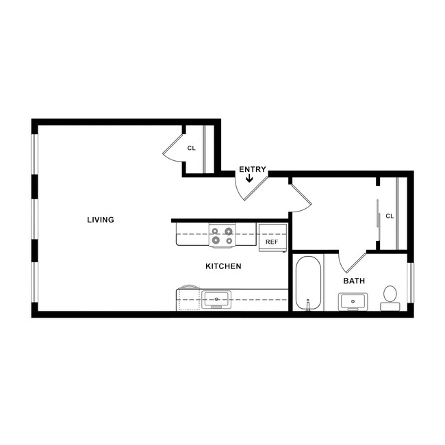 Floorplan - Windmill Place Apartments