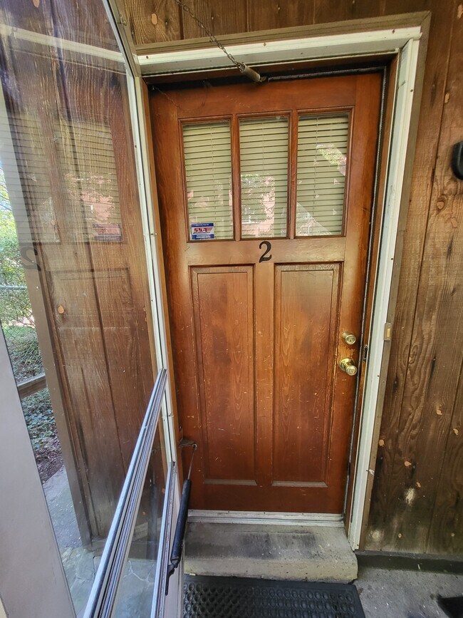 Back entrance - 306 Amabell St