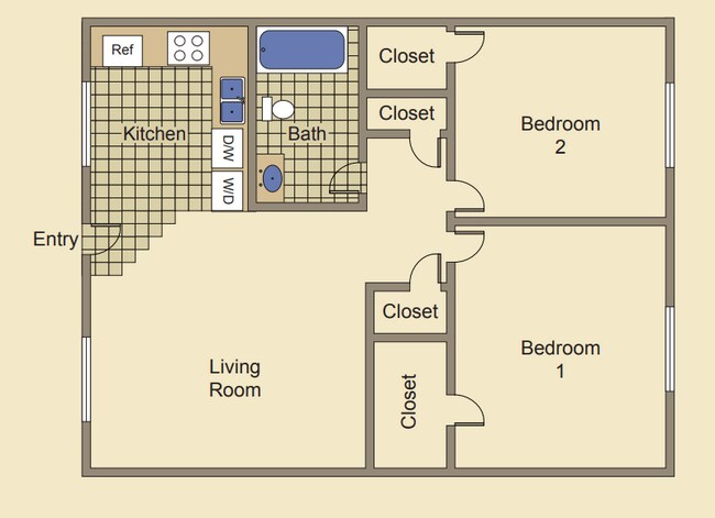 Floorplan - Evergreen on Hayden Lane