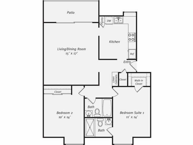 Floorplan - eaves Pacifica