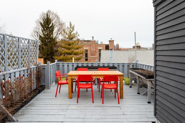 Roof deck - 1829 N Cleveland Ave