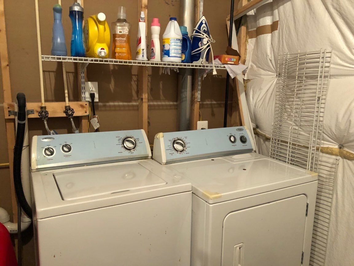 Full size washer and dryer - 1606 Rising Ridge Rd