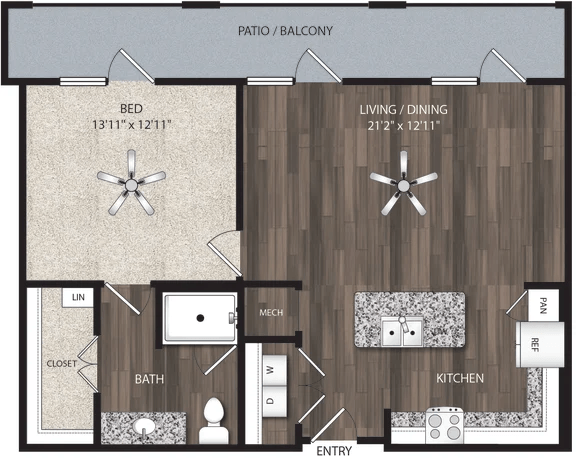 Floorplan - Oaks 55