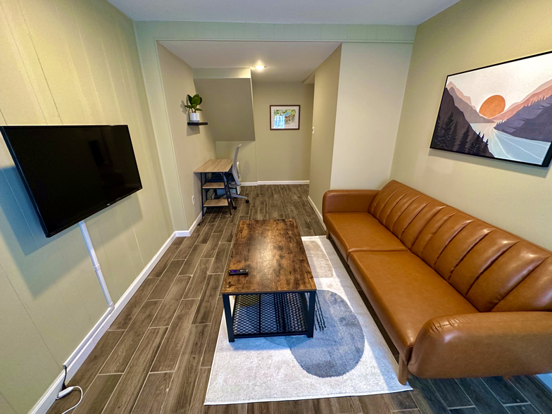 Living Room with Roku TV - 3962 Wilcoxson Dr