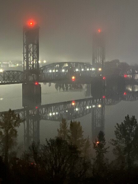 Bridge at night - 7511 N Edgewater Ave