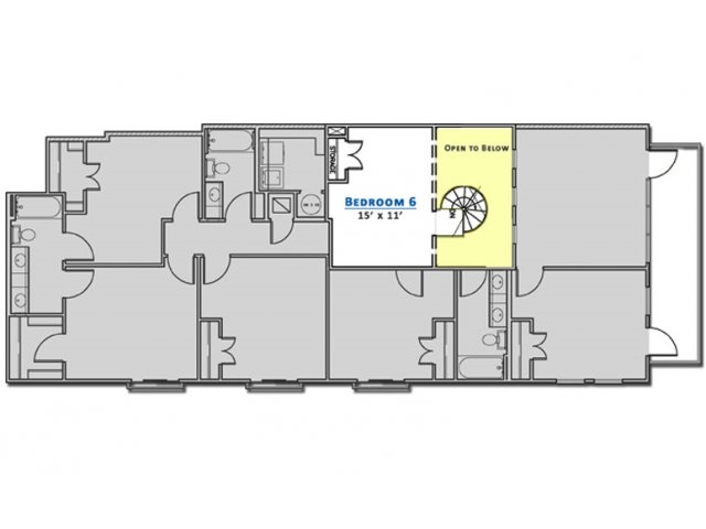 Floor Plan Loft Room - Student | Texan26