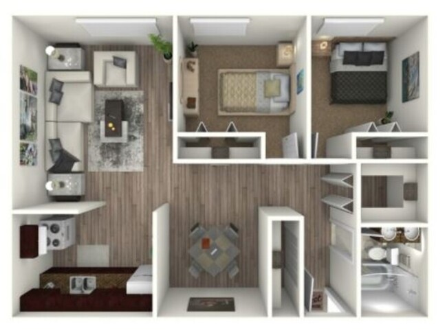 Floorplan - Lelaray Apartments