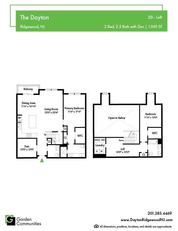 Floorplan - The Dayton