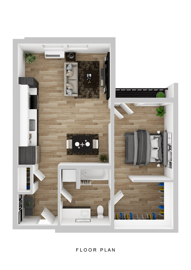 Floorplan - Hyas Point Apartments