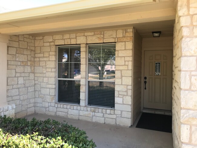 Back patio w/ new blinds - 6524 Cold Water Dr