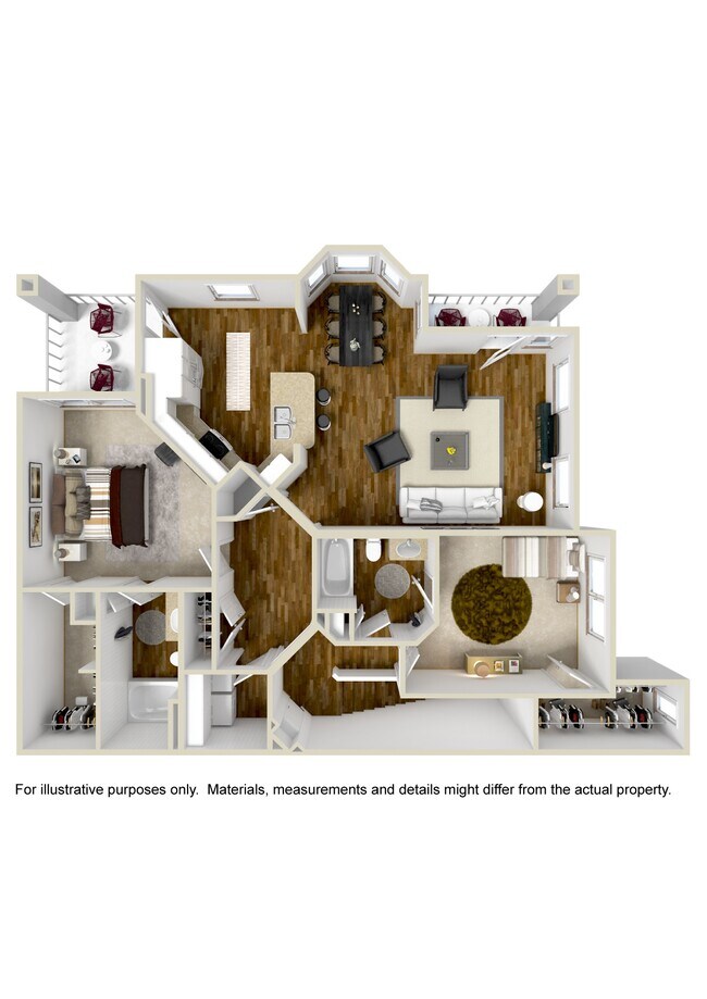 Floorplan - Wellington Grande Apartment Homes