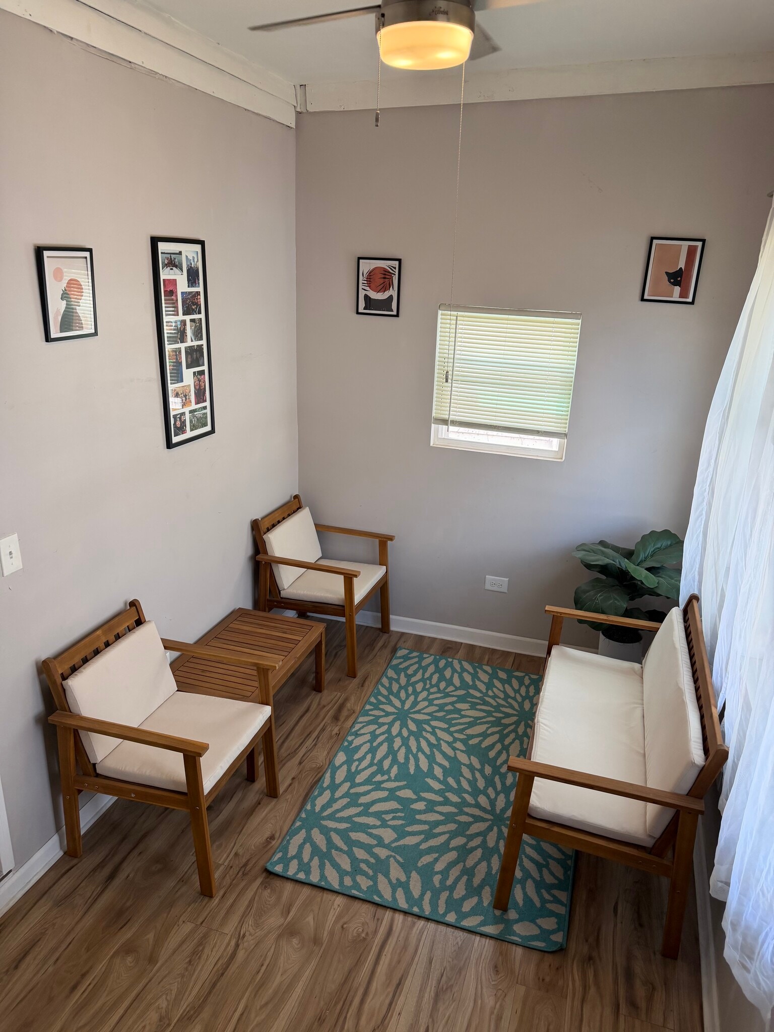 Private porch - 2314 S Seeley Ave