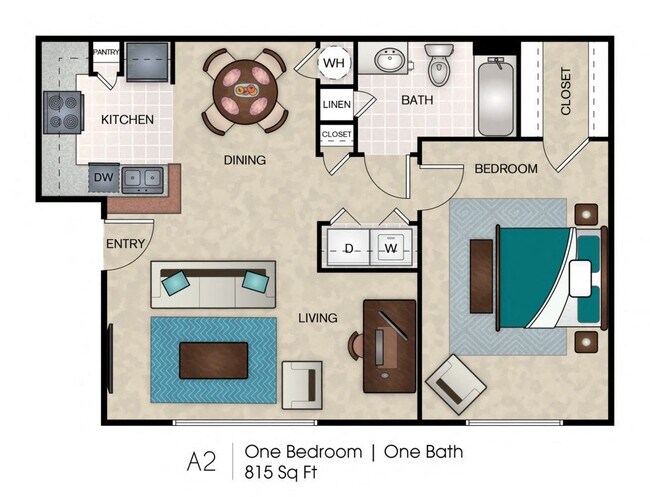 Floorplan - Waters at Elm Creek