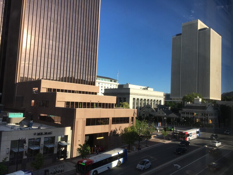 View out unit window - 29 S State St