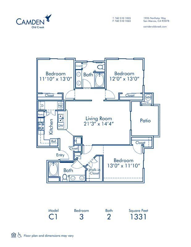 Floorplan - Camden Old Creek