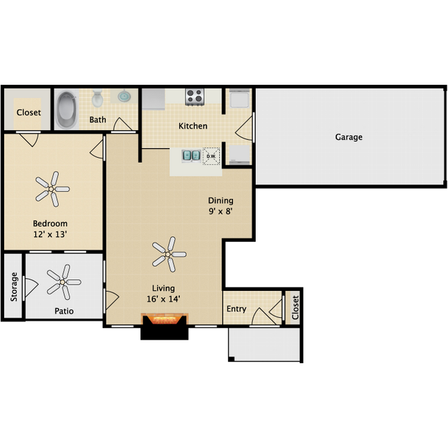 Floorplan - Legends at Legacy