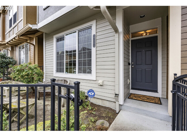 front porch with a gate - 17080 SW Pleasanton Ln