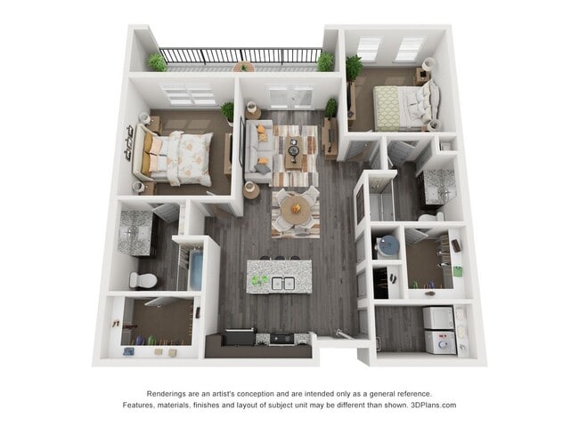 Floorplan - Aria Apartments of Zionsville