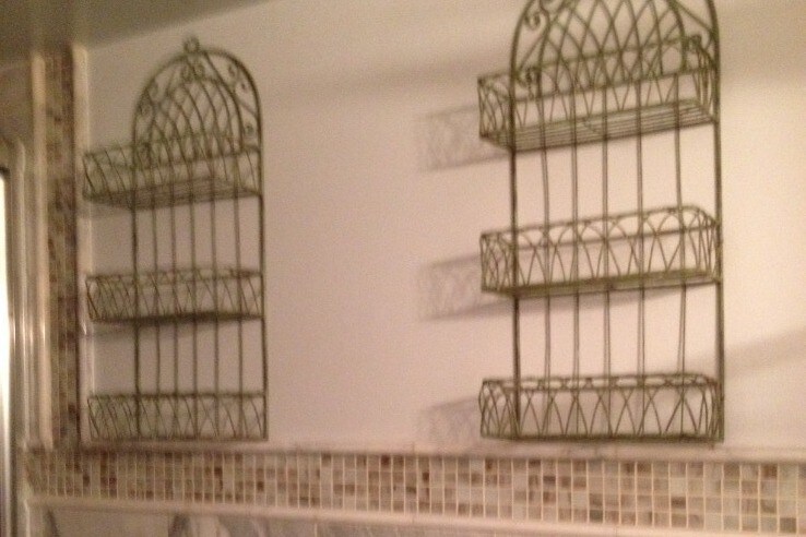 Bathroom shelves - 3905 Brenda Ln