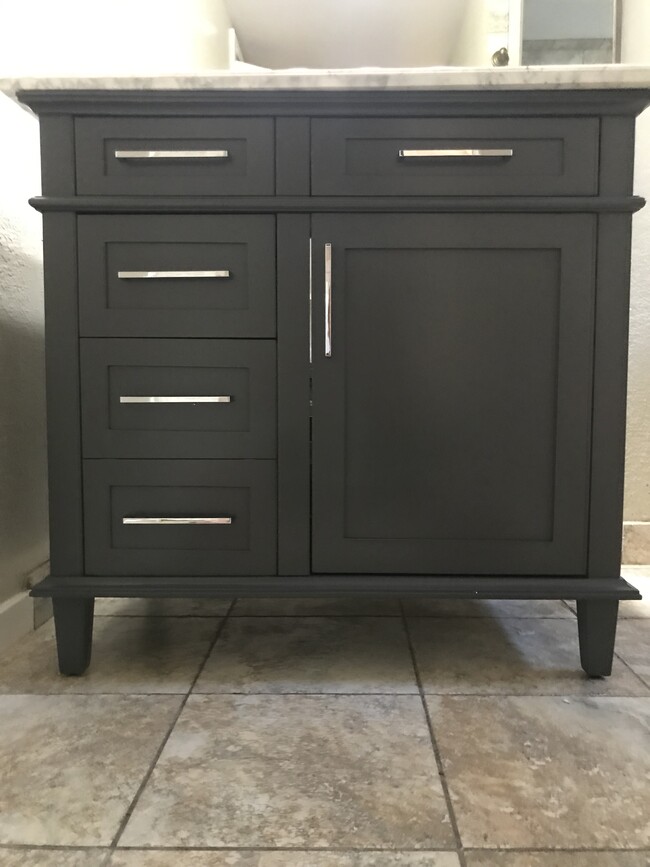 New vanity in bathroom - 229 Summerwood Trail