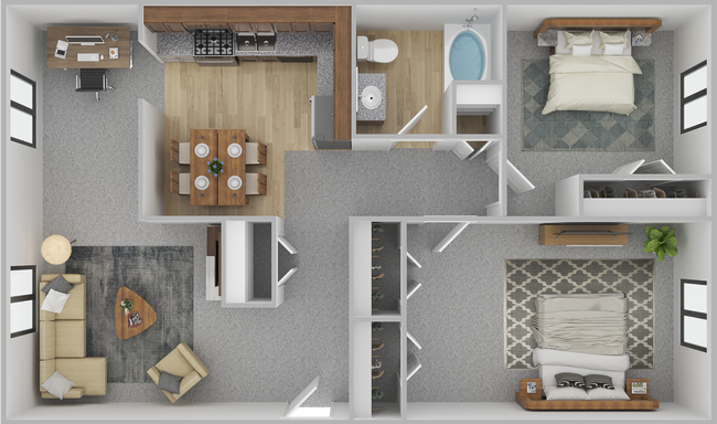 floor plans-1 - Waverly Flatz