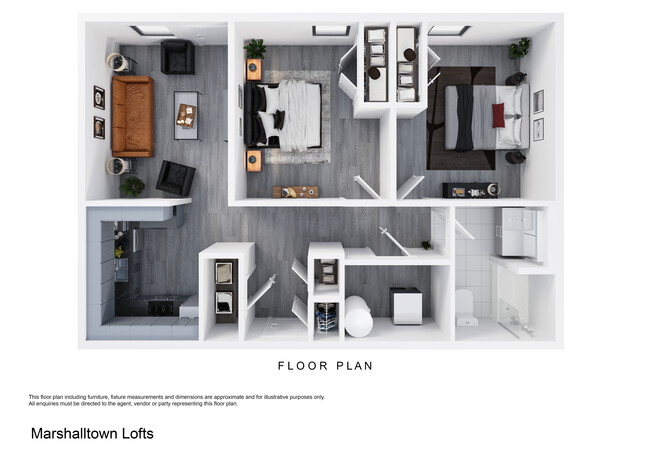 Floorplan - Marshalltown Lofts