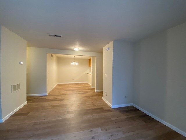 view from living room - 1501 Woodlake Dr