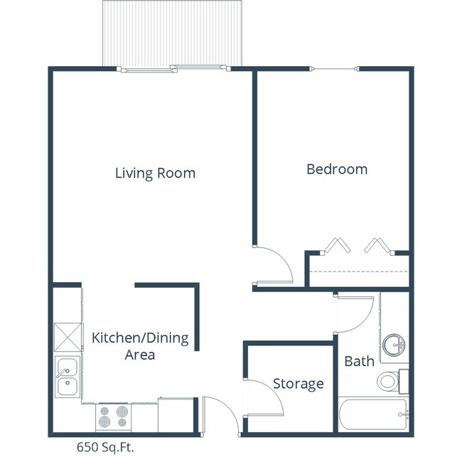 Floorplan - Ashbury Apartment Community
