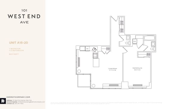 Floorplan - 101 West End Avenue