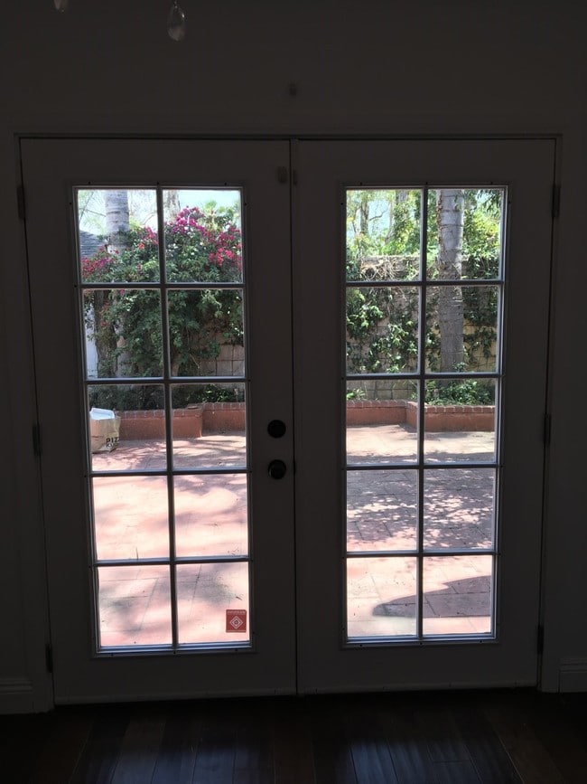Second Patio with french doors - 3721 Corinth Ave