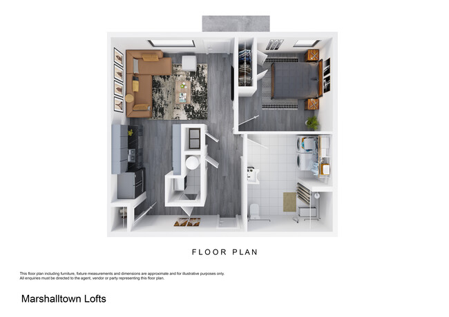 Floorplan - Marshalltown Lofts