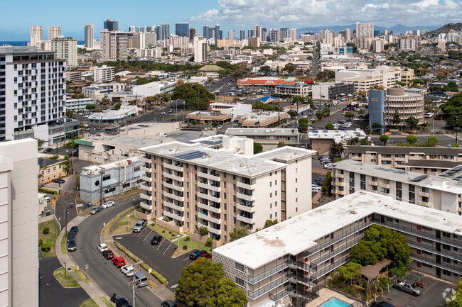 Aerial Photo - University Towers