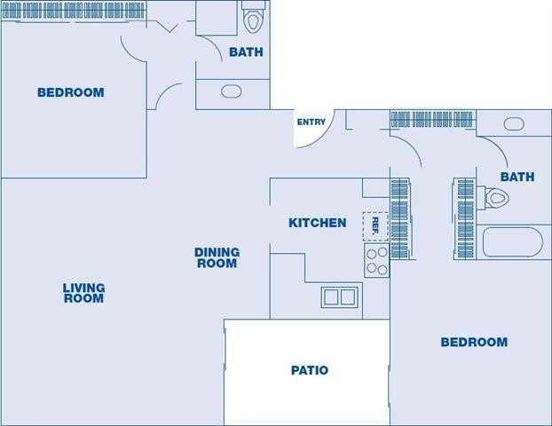 Floorplan - Madison Court Apartments