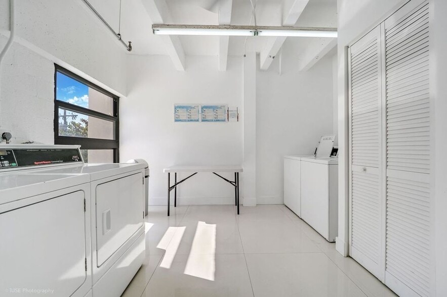 Laundry facilities per floor - 575 Crandon Blvd