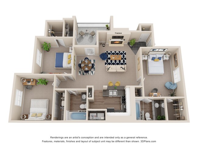 Floorplan - The Renaissance at Norman