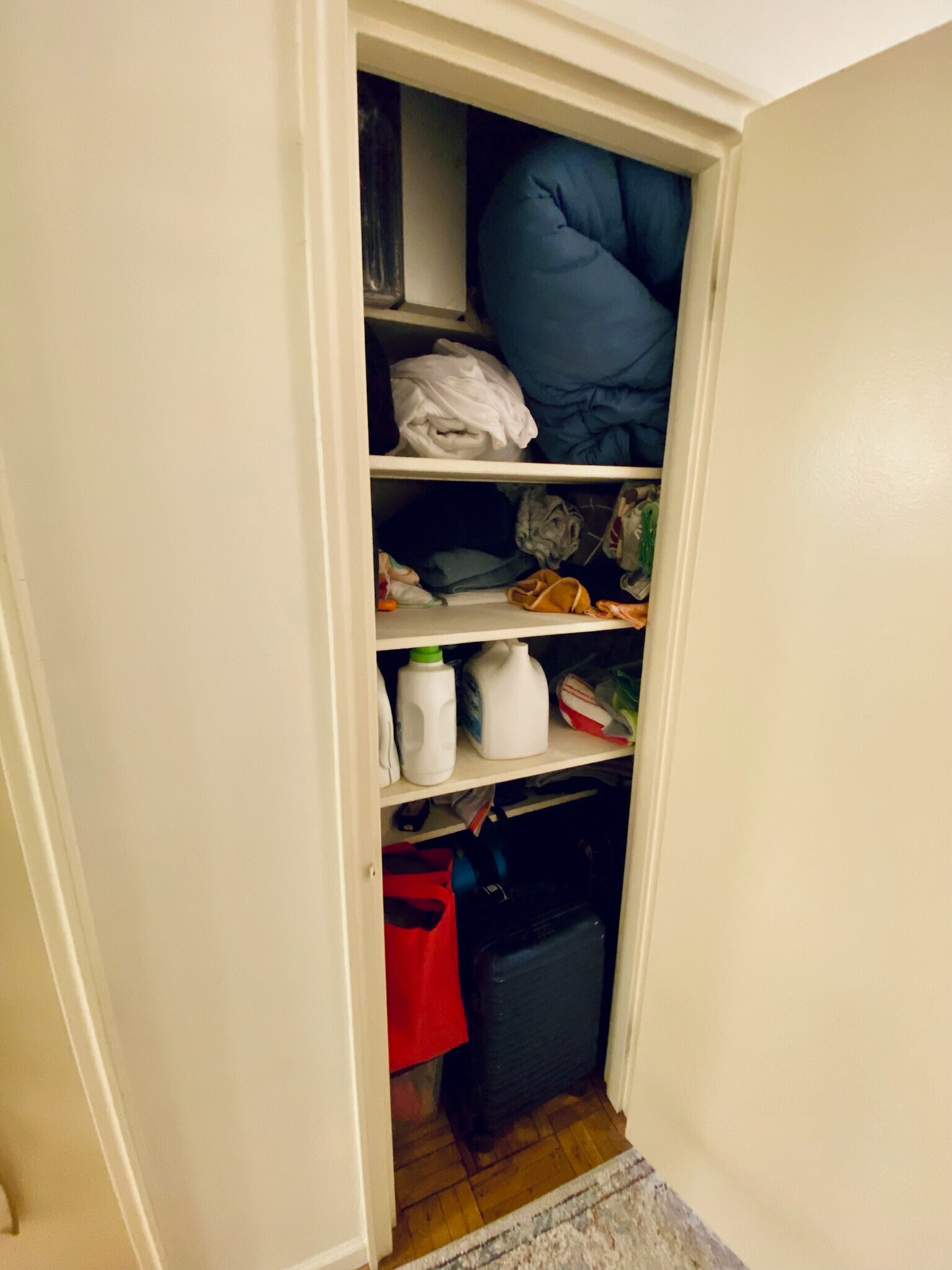 Linen closet storage - 4301 Massachusetts Ave NW