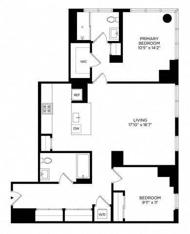 Floorplan - Lincoln at Bankside