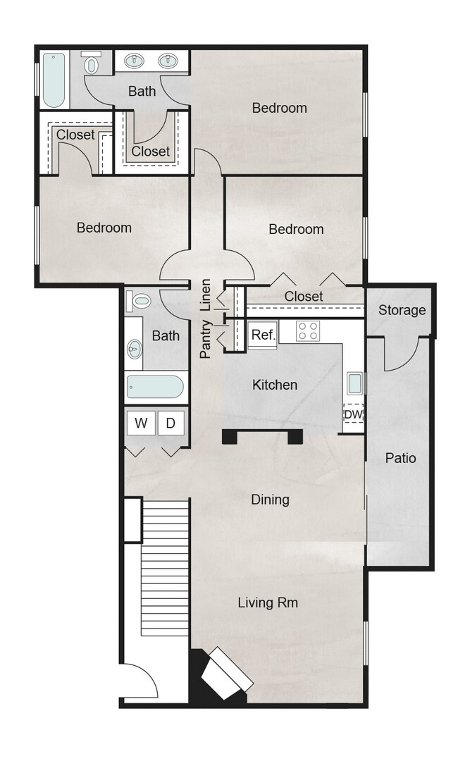 Floorplan - The Retreat at Steeplechase