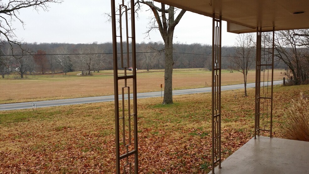 View to the North from the front porch. - 5235 Highway NN