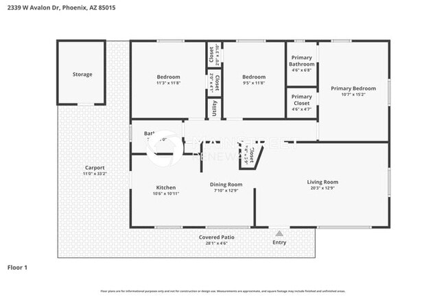 Building Photo - 3 Bedroom Pet-Friendly Home in Phoenix, AZ with Main Street Renewal