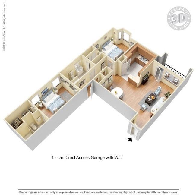 2BR/2BA - Villas Of Preston Creek